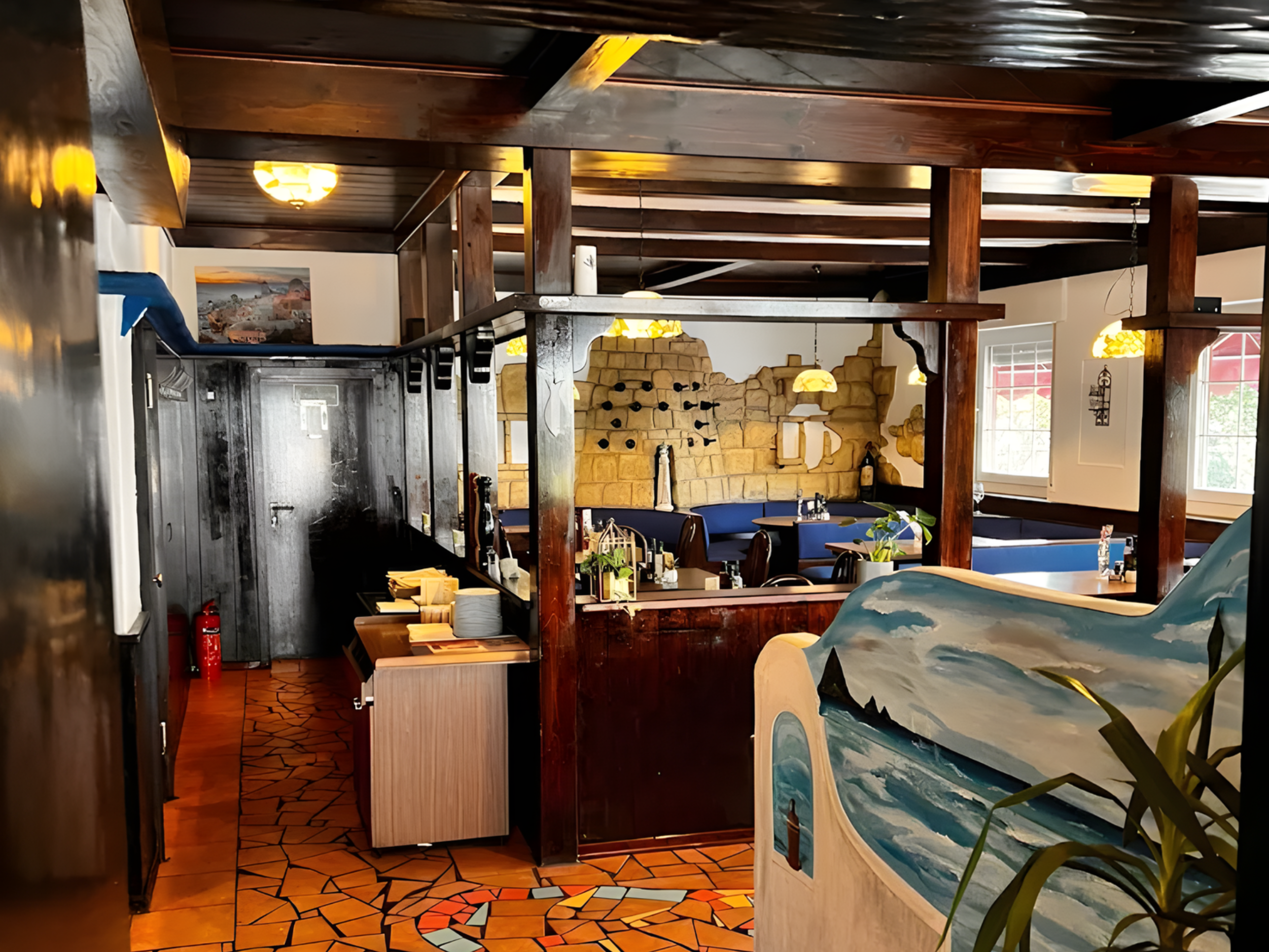 Restaurant Athina Interieur